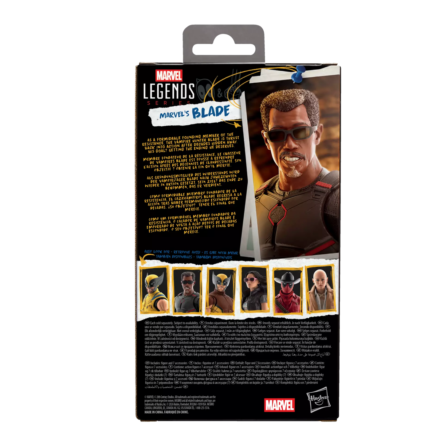 Marvel Legends Series Marvel's Blade (Deadpool & Wolverine)