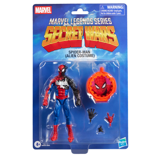 Marvel Legends Series Secret Wars Spider-Man (Alien Costume)