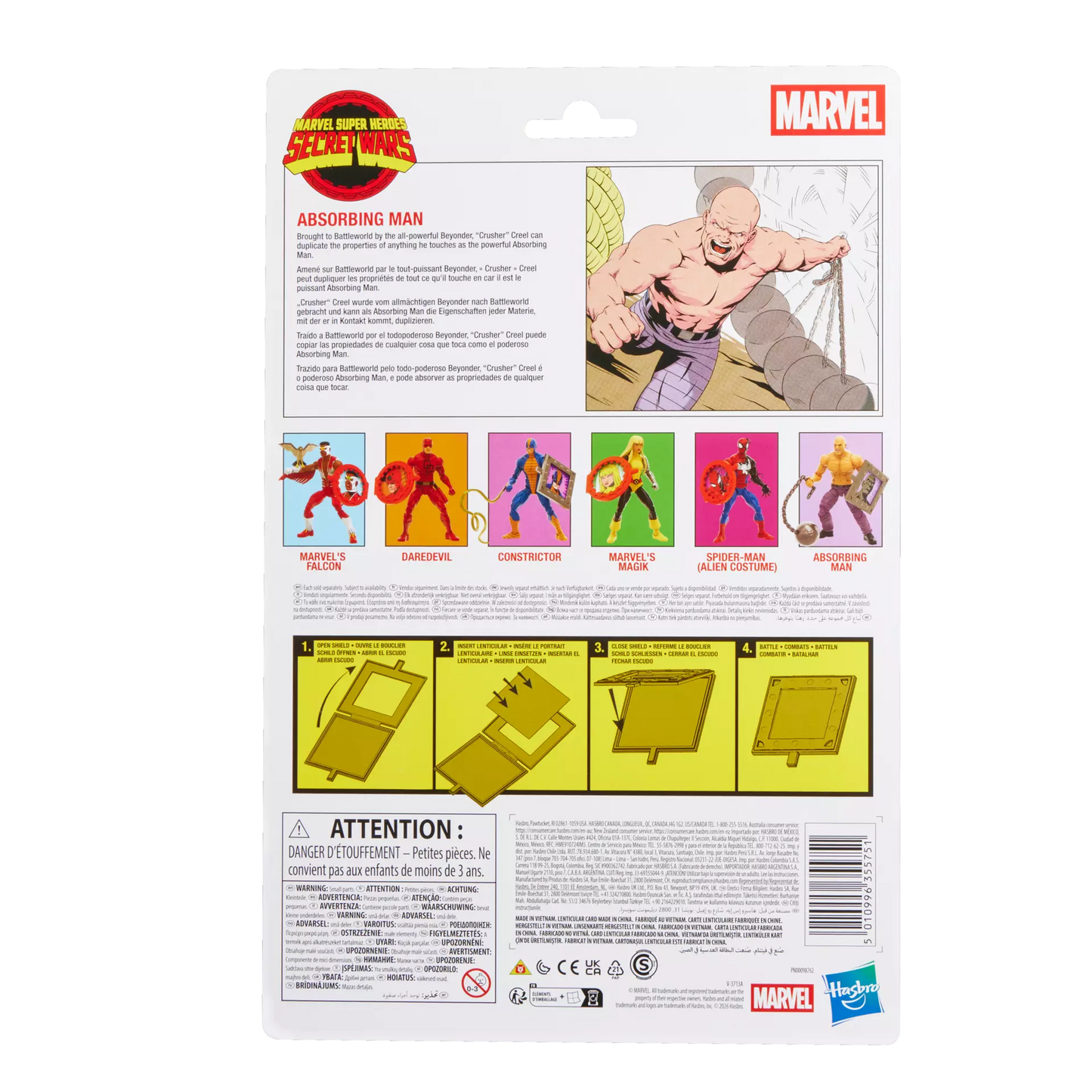 Marvel Legends Series Secret Wars Absorbing Man