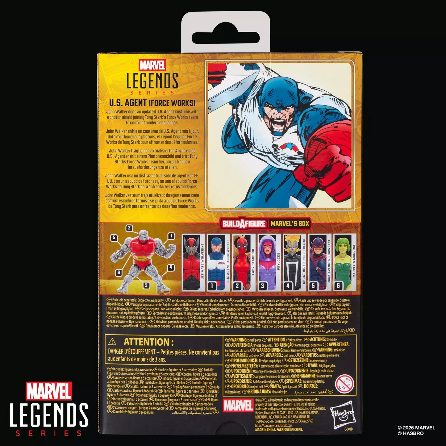 Marvel Legends Series U.S. Agent (Force Works)