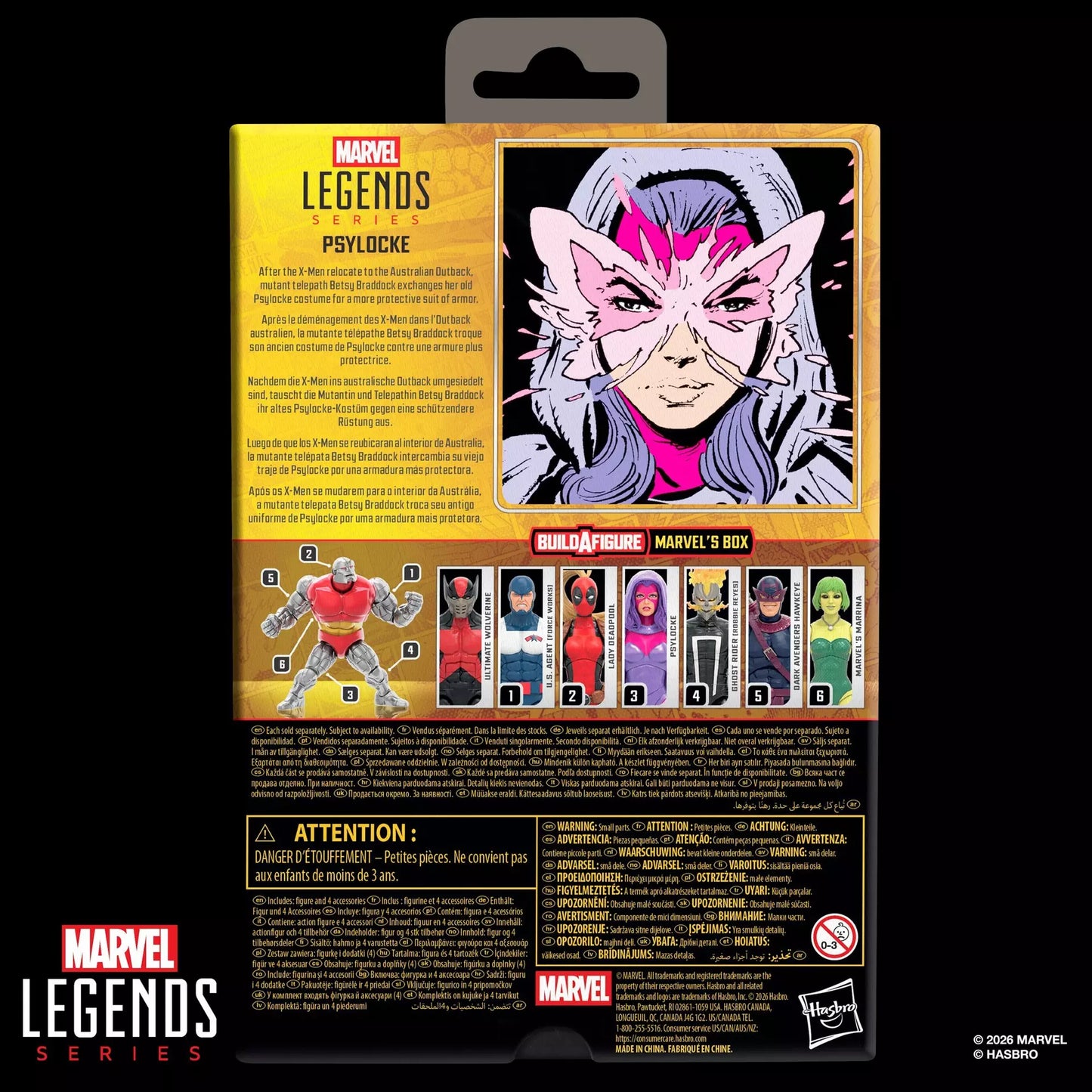 Marvel Legends Series Psylocke