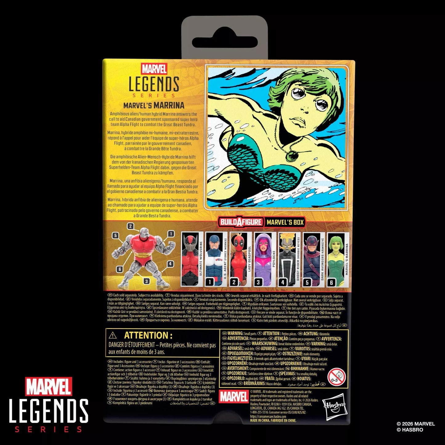 Marvel Legends Series Marvel's Marrina