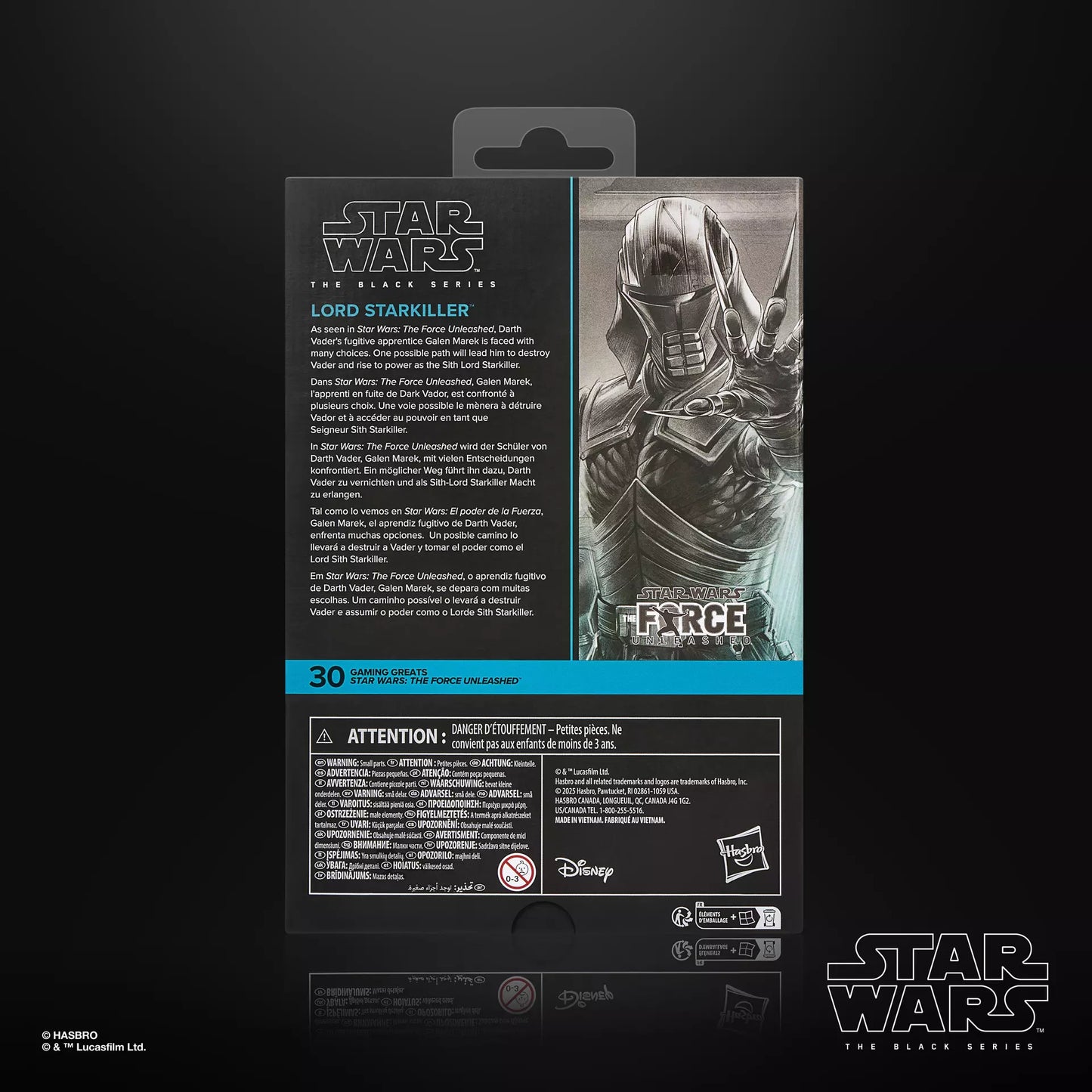 Star Wars Black Series - Gaming Greats Lord Starkiller (The Force Unleashed)