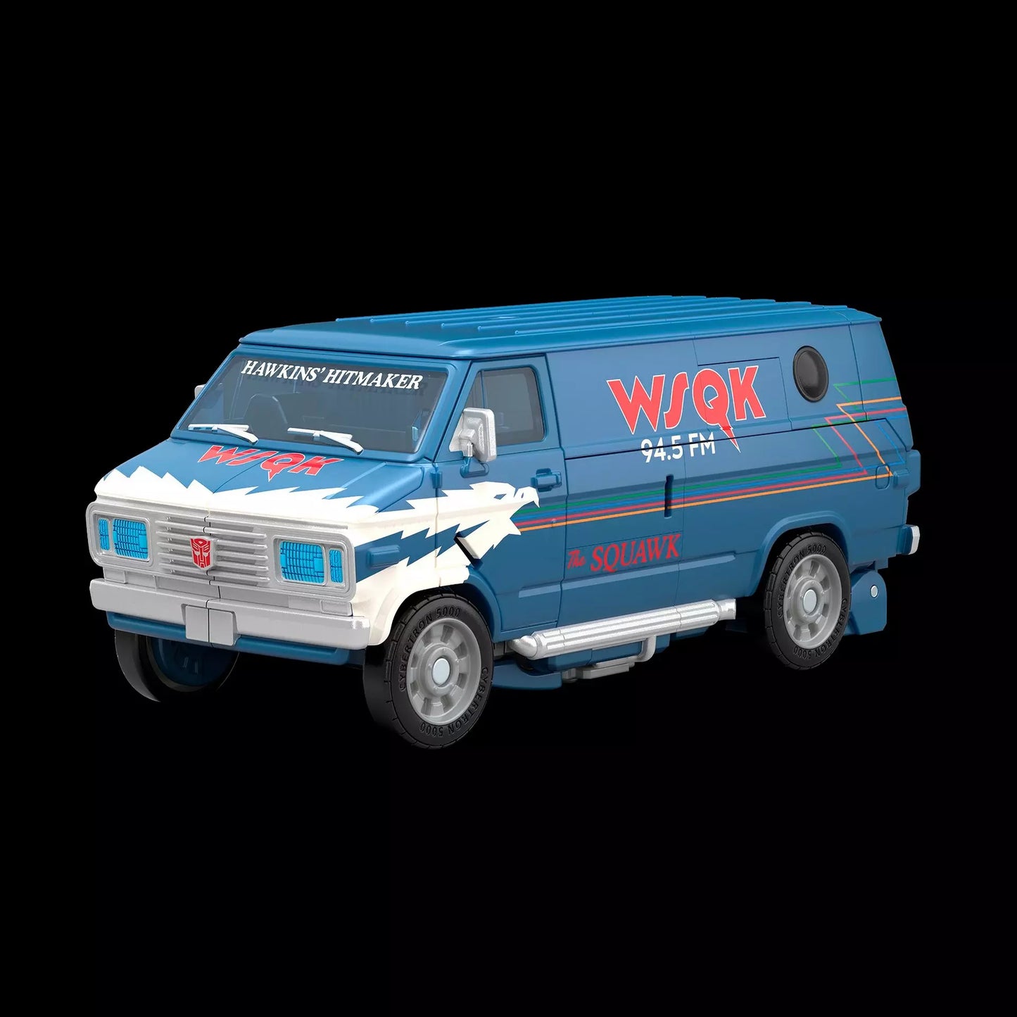 Transformers x Stranger Things Freakwency and 8-Trax Figure Set