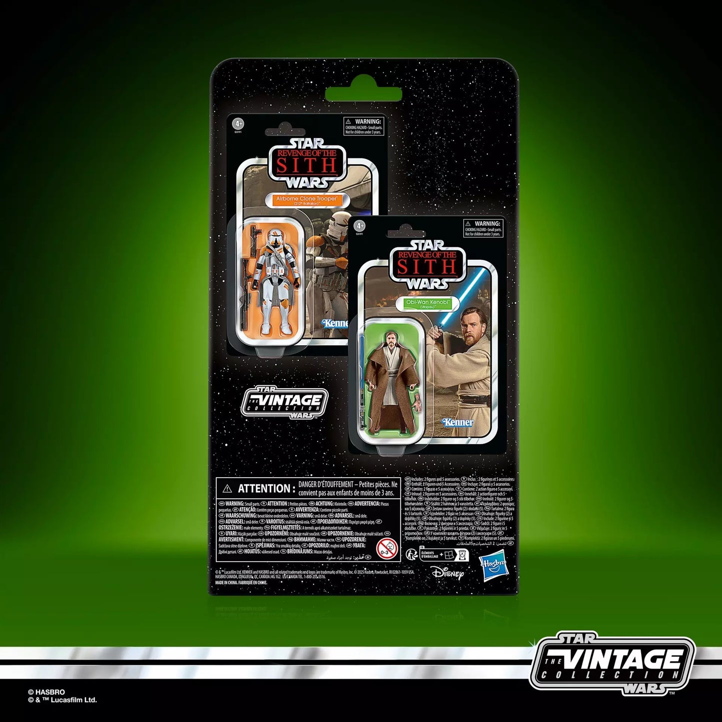 Star Wars - Vintage Collection Obi-Wan Kenobi (Utapau) & Airborne Clone Trooper (212th Battalion)
