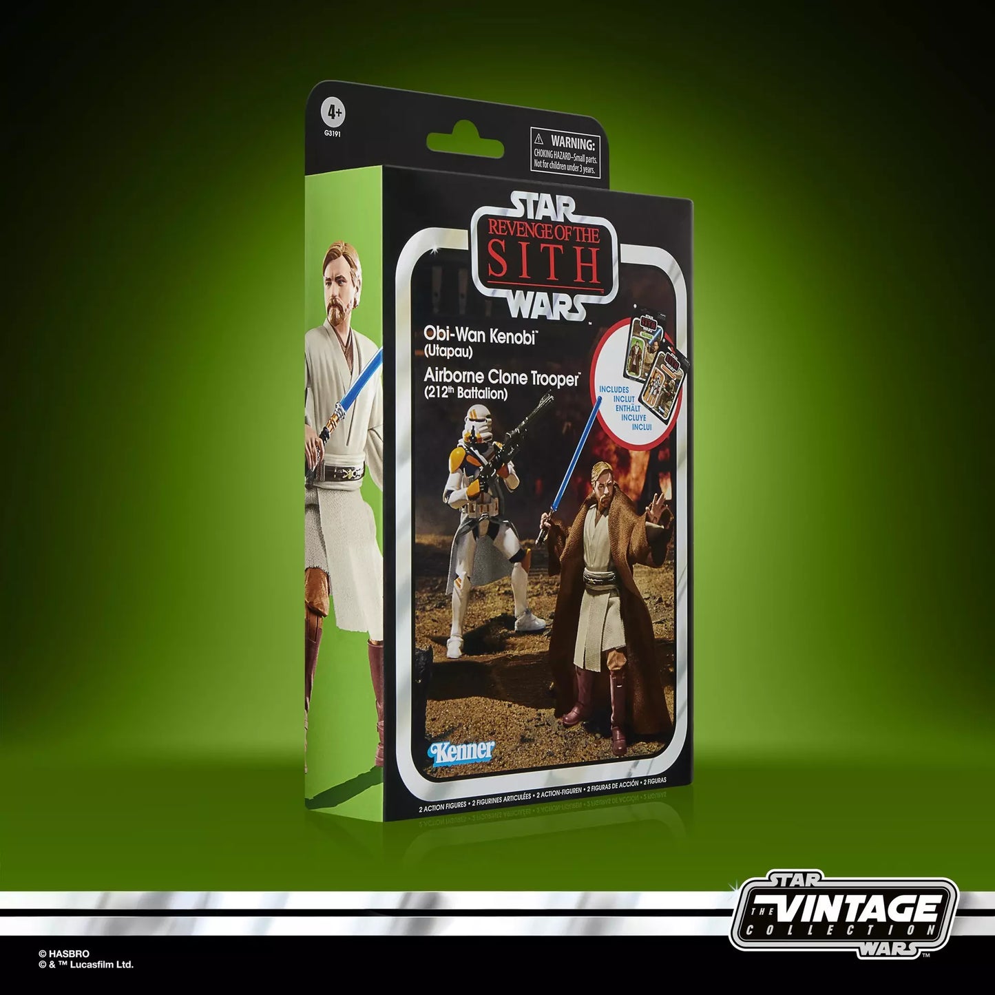 Star Wars - Vintage Collection Obi-Wan Kenobi (Utapau) & Airborne Clone Trooper (212th Battalion)
