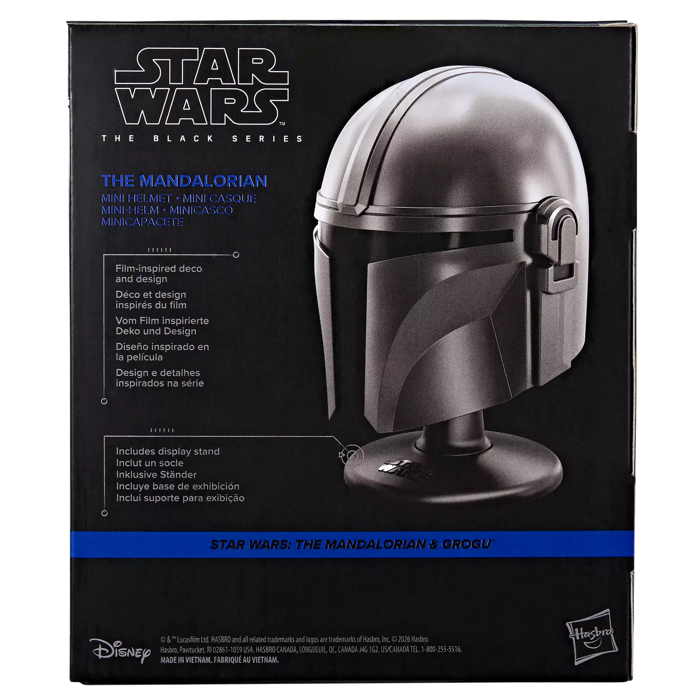 Star Wars Black Series - The Mandalorian Mini Helmet