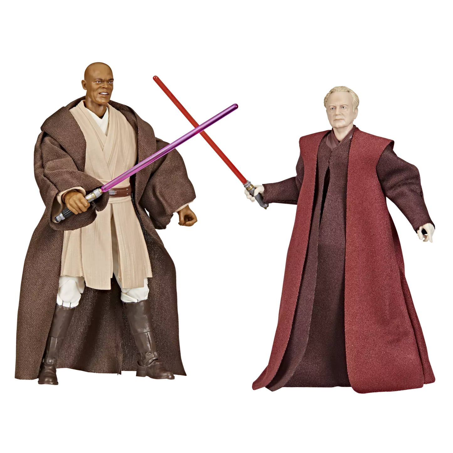 Star Wars Black Series - Mace Windu & Darth Sidious (Revenge of the Sith)