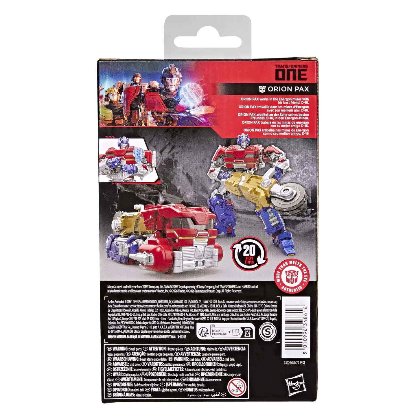Transformers: Studio Series Deluxe Class Orion Pax (Transformers One)