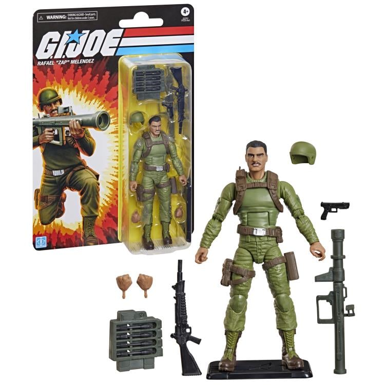 G.I. Joe - Classified Series Retro Cardback Rafael "Zap" Melendez