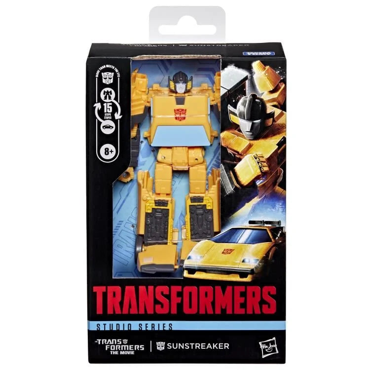 Transformers Studio Series The Transformers: The Movie Deluxe Class Sunstreaker