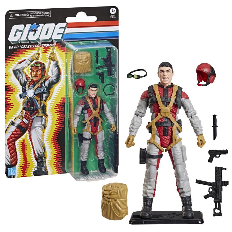 G.I. Joe - Classified Series Retro Cardback David "Crazylegs" Thomas