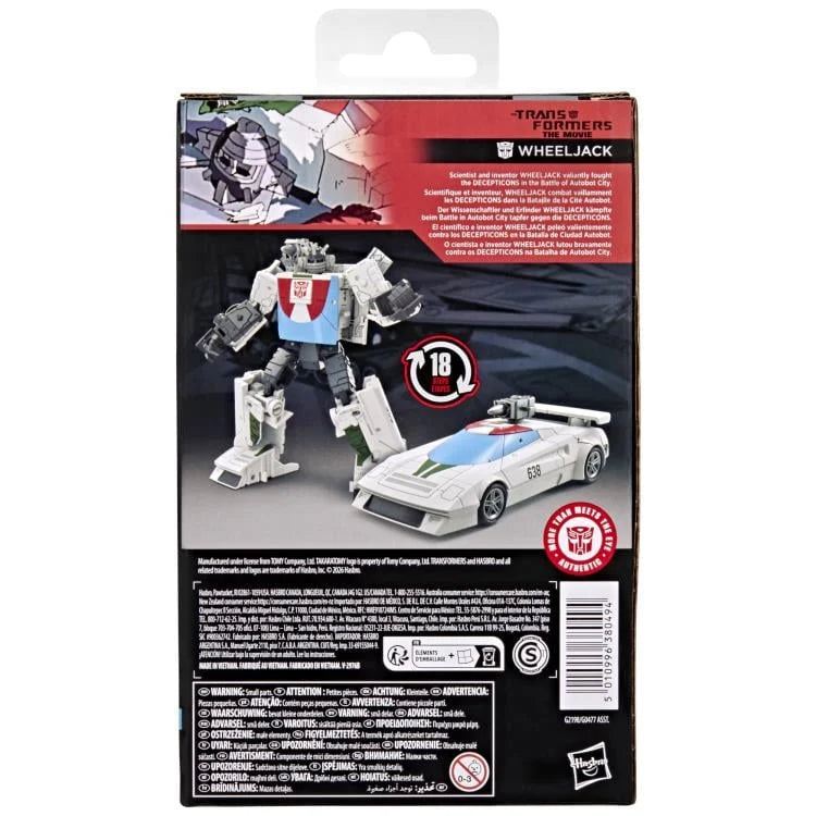 Transformers Studio Series Deluxe Class Wheeljack | The Transformers: The Movie